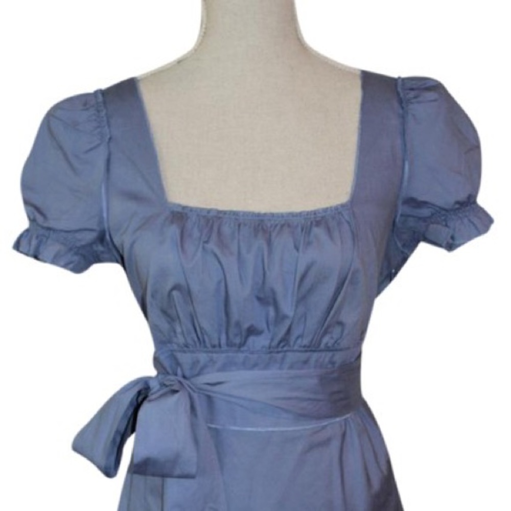 Anthropologie Corn Flower Blue Cordelia Top